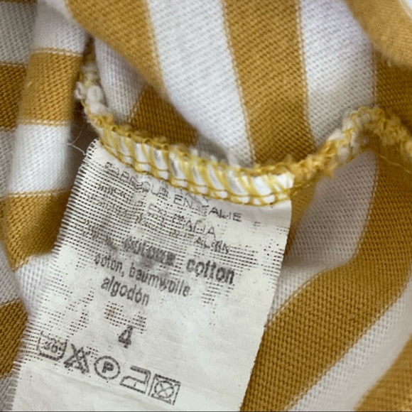 Brandy Melville Striped Crop Shirt Size 4 - Picture 4 of 7